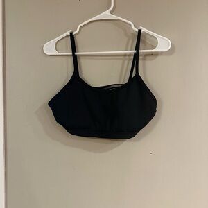 Reebok Black Strappy Sports Bra Size M
